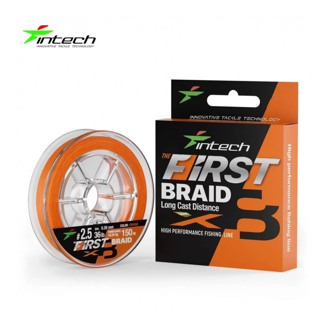 8 Нишково Влакно Intech First Braid Orange
