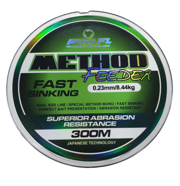 Потъващо Монофилно влакно FL Method Feeder Sinking 150м/300м