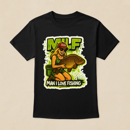 Тениска Cultfishing Man I Love Fishing