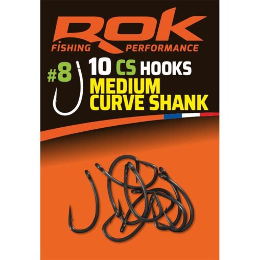 Куки ROK Medium Curve Shank