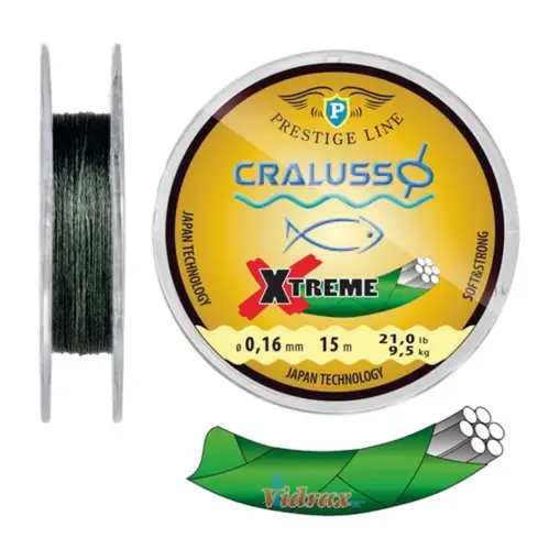 Плетено влакно Xtreme 15 м Cr-2080 - Cralusso
