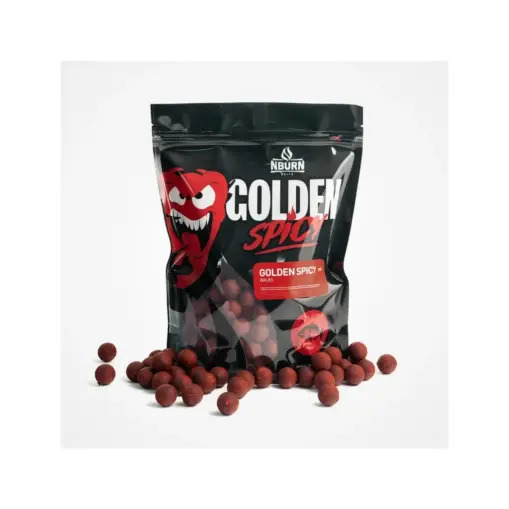 Протеинови топчета Nburn GOLDEN SPICY 20мм – 1кг – бързи и бавни - продуктова снимка