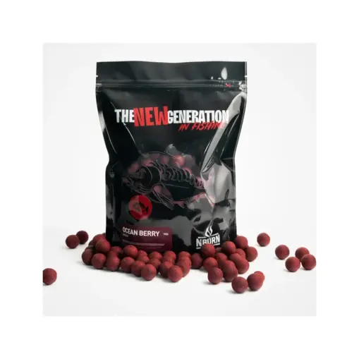 Протеинови топчета Nburn OCEAN BERRY 20мм – 1кг ултра бързи и бавни - продуктова снимка