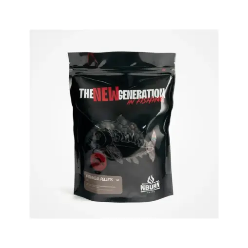 Рибни пелети Nburn FISH MEAL PELLETS 9мм – 1кг - продуктова снимка