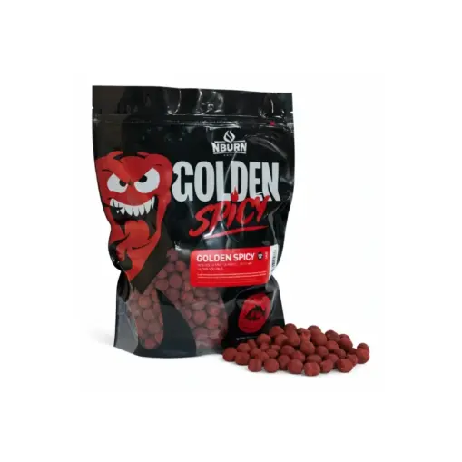 Спод микс Nburn GOLDEN SPICY 14mm / 10–12mm Dumbell 1кг - продуктова снимка