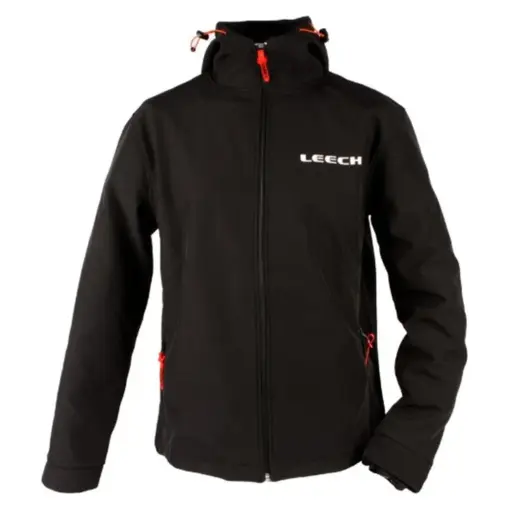 Leech Softshell Jacket - Черно - продуктова снимка