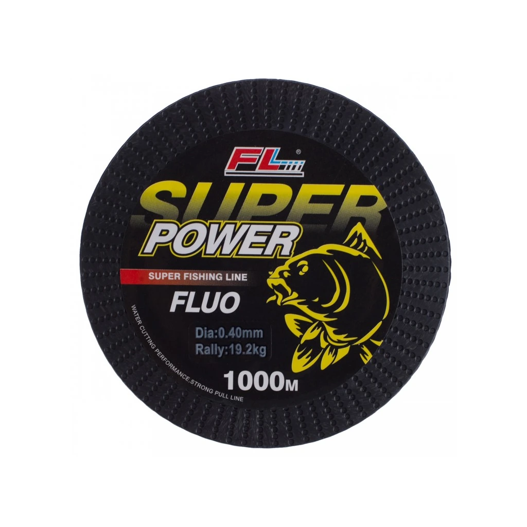Монофилно влакно FL Super Power Fluo 1000m - продуктова снимка