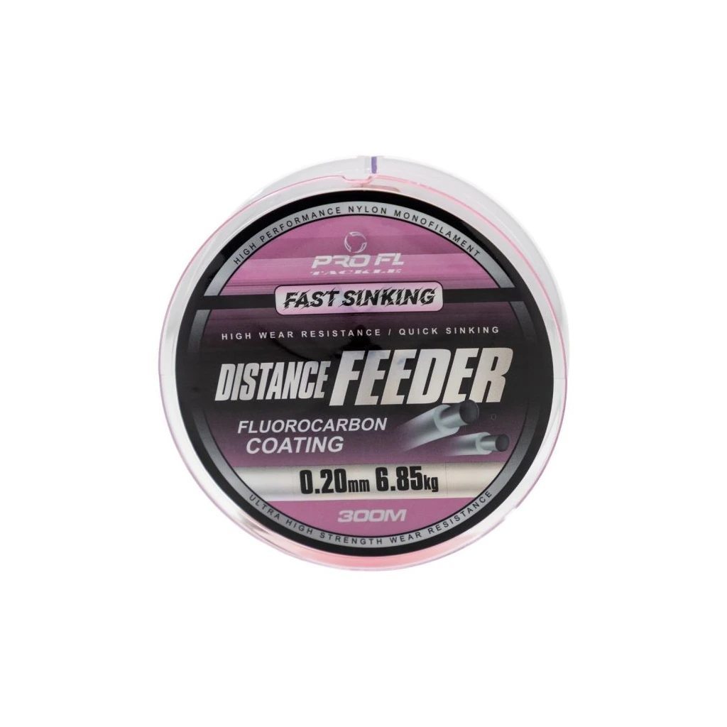 Монофилно влакно PRO FL Distance Feeder Pink Edition 300m - продуктова снимка